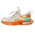 Mesh Fashion Sports Athletic Sneakers Slip on Mesh Fashion Sneakers Sports Shoes Trendy Blade Running Shoes for Men