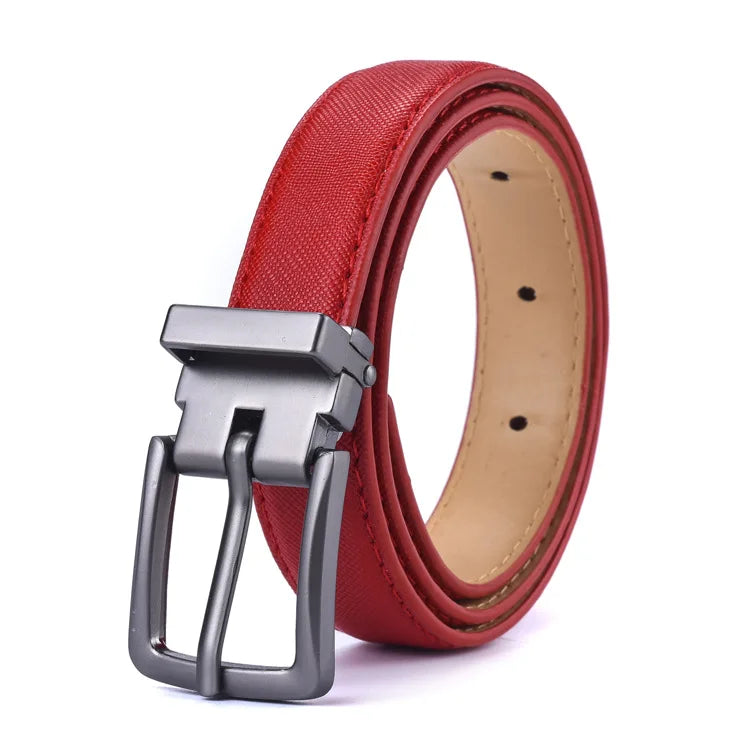 Fashion Children's Belts Boys Girls Luxury Designer Teenage Pin Buckle Belt High Quality Children Military Training Waist Belt