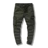 Wholesale Multi Pockets Army Green Cargo Trousers Jogger  Pants for Men