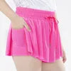 2 in 1 Tennis Skort Butterfly Skirt Girls Running Shorts Cheer Shorts Flowly Skirts Girls Tennis Dress With Inner Shorts