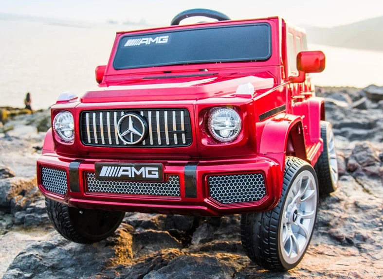 High Quality Remote Control 12v Plastic 4-Wheeled Electric Ride-On Toy Car for Kids to Drive