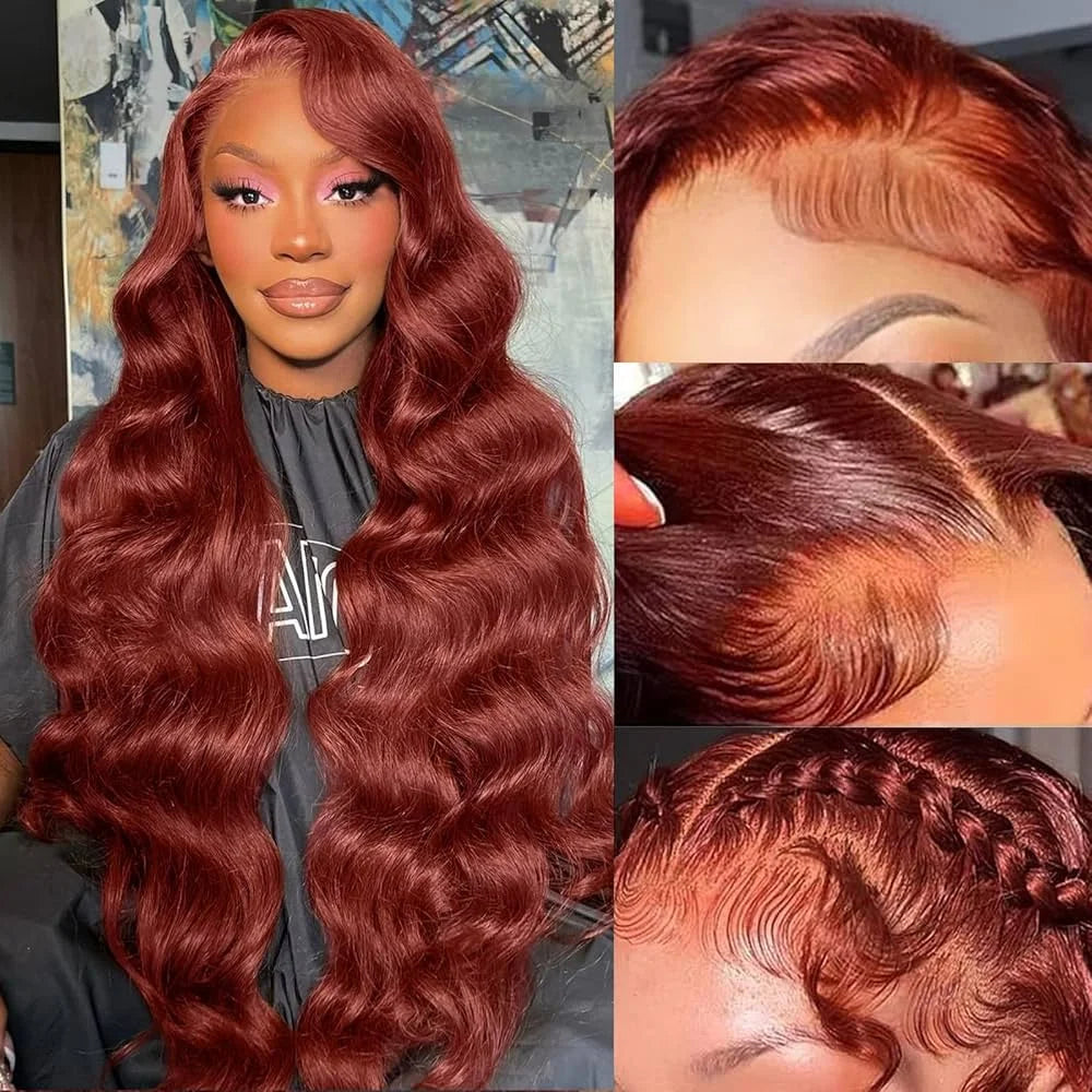 New Arrival Long Synthetic Bouncy Popular Wigs for Black Women 24 Inch Color 13*6 Wig Lace Front Loose Body Wave Wig