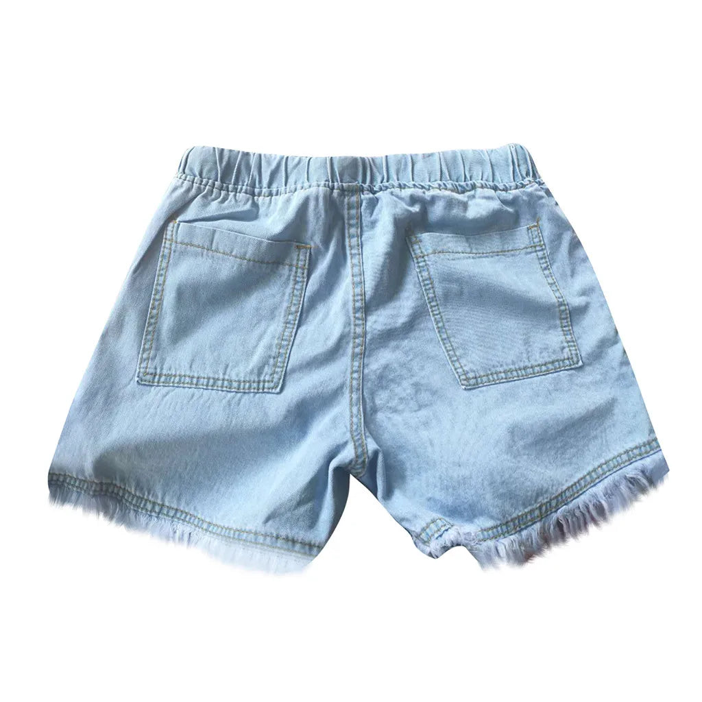 New Arrival Casual Summer Hot Sale Pocket Jeans Denim Women Shorts High Waists Tassel Bandage sexy short Jeans Skirts