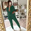 YP Women's Plus Size Casual Style S-334 Winter Thick Two-Piece Sweater and Pant Set 2 Piece Knitted Sweater Set
