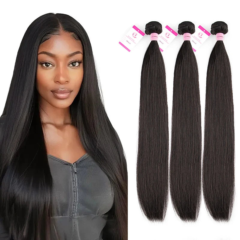 Best Quality CLJhair Wholesale 2 Bundles of Brazilian Diamond Straight Bundles