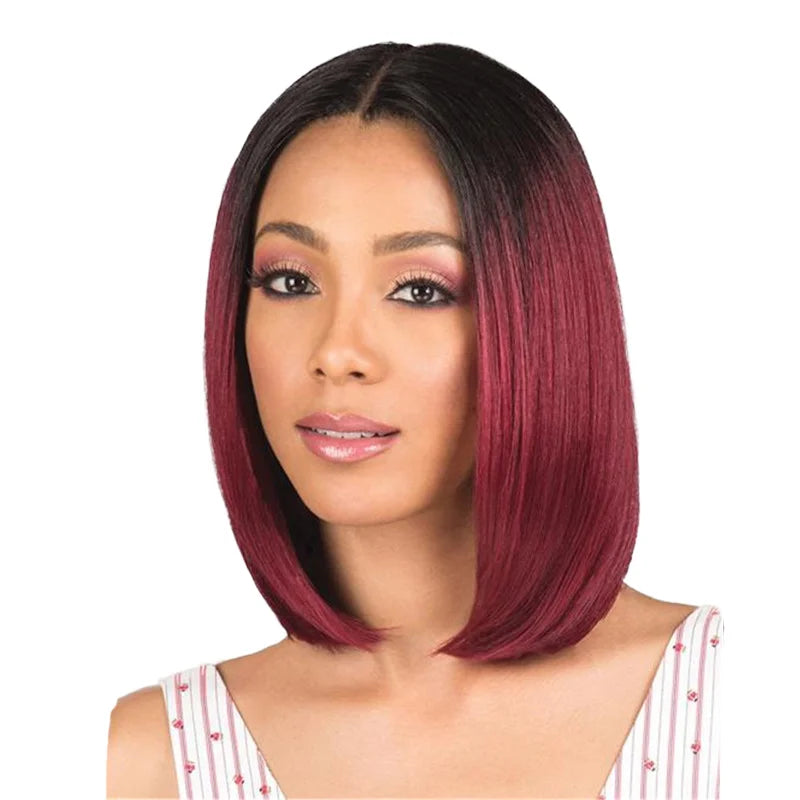 Hottest Sale 118# Futura BOB Short Straight machine made wigs Wholesale Synthetic Wigs for Women