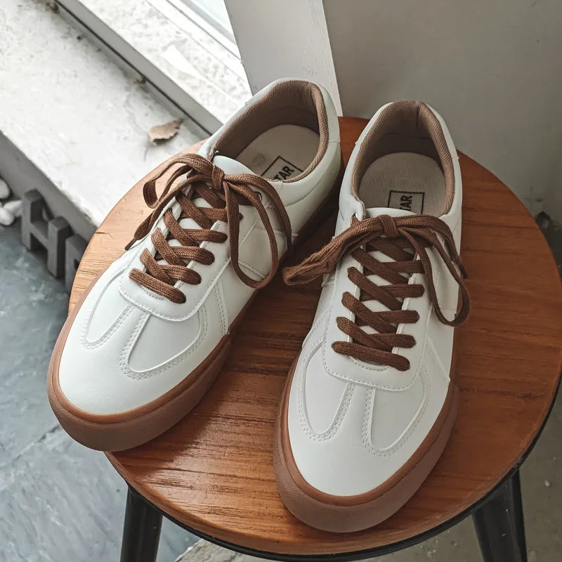 New Arrival Retro Men Casual Shoes Sneakers Couple Simple Lovers Flat Running Casual Shoes Men and Women