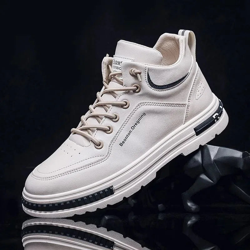 New Autumn Sports All-in-one Thick Sole Anti-slip and Wear-resistant Casual Sports Shoes Men Sneaker Casual