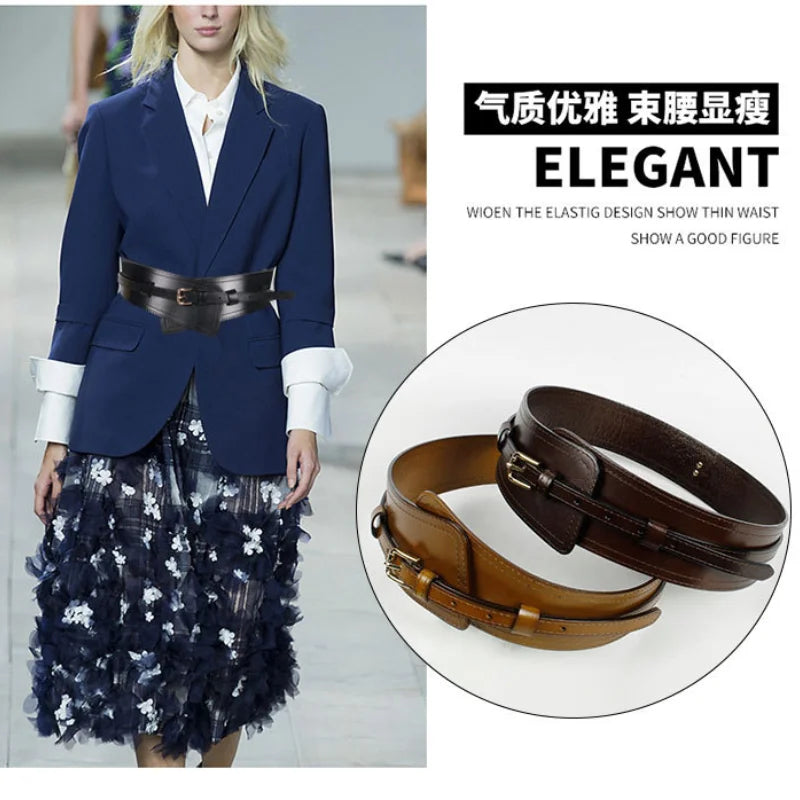 Women's Belt Girdle High-quality Female Decoration All-match Belt Detachable Dual-use Belt Waist Belts for Women Designer Belt