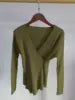 3, 2025 Autumn Women's New V-neck Sweater Long-sleeved Slim Knit Top Inner Shirt