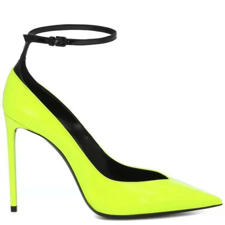 Women's Elegant Designer High Heel Sandals Simple Style Thin Heels Summer Winter Part Shoes