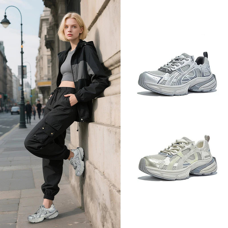 Comfortable Athletic Sneakers Customizable Retro Style Basketball Walk Shoes Fashionable Trend