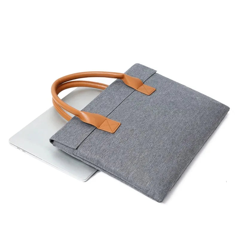 New Laptop Bag Handbag Simple 15.6 Inch Business Laptopbag Portable Briefcase Custom Printed logo Wholesale Laptop hp Laptop Bag