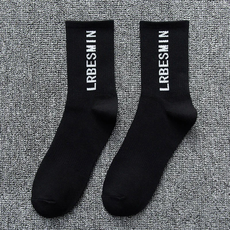 Men's Cotton Socks Large Big Plus Size 45 46 48 Business Short Socks White Classic Sox Hip Hop Meias Calcetines Hombre Male Soks