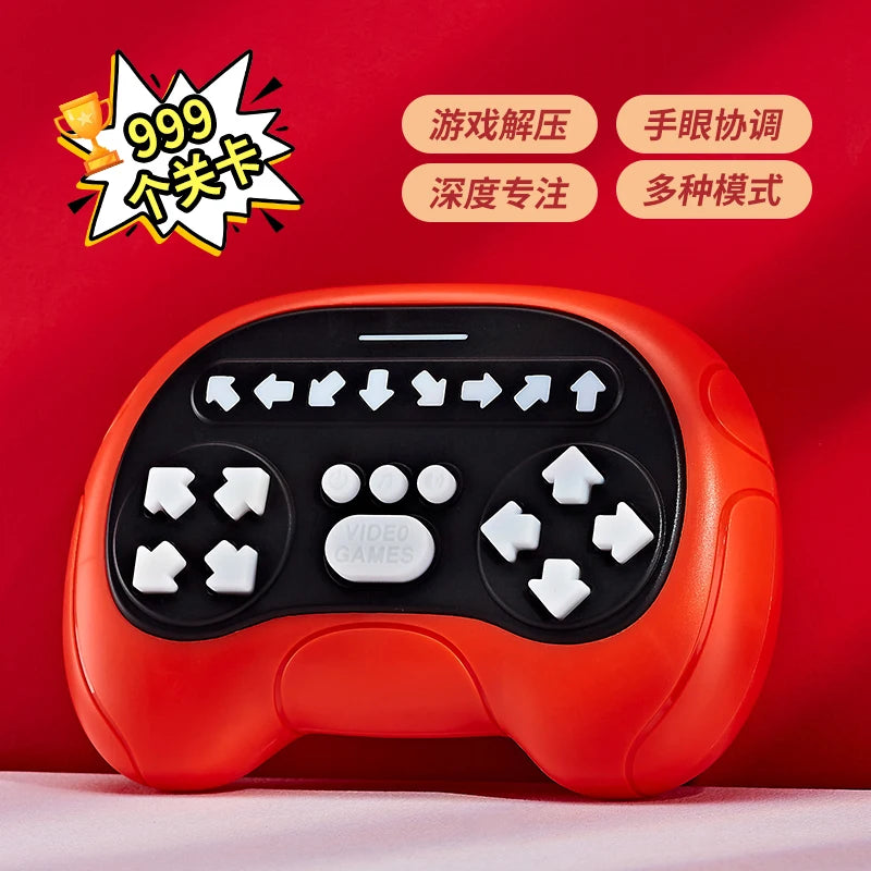 ZLang Dancing Handheld Memory Game Finger Sensory Training Education Toys Kids Toys Quick Push Games Queeze Controller Toy