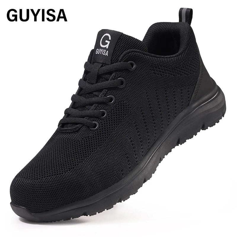 GUYISA  Popular New Trend Brand Factory Directly Supplies Waterproof Non-slip SRC Safety Sports Shoes