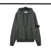 High Quality Men Heavyweight Cotton Terry Sweatshirts Badge Pullover