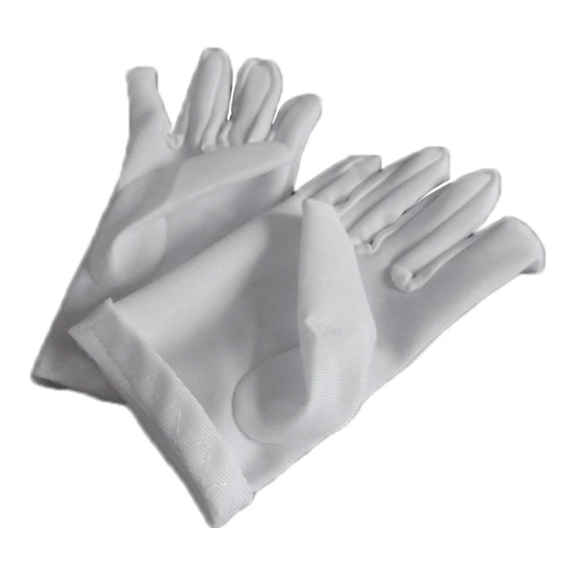 1 Pair Children's Dance Gloves White Festival Gloves Girl Gloves Prom Prop Children Outdoor Kindergarten Performance Accessories