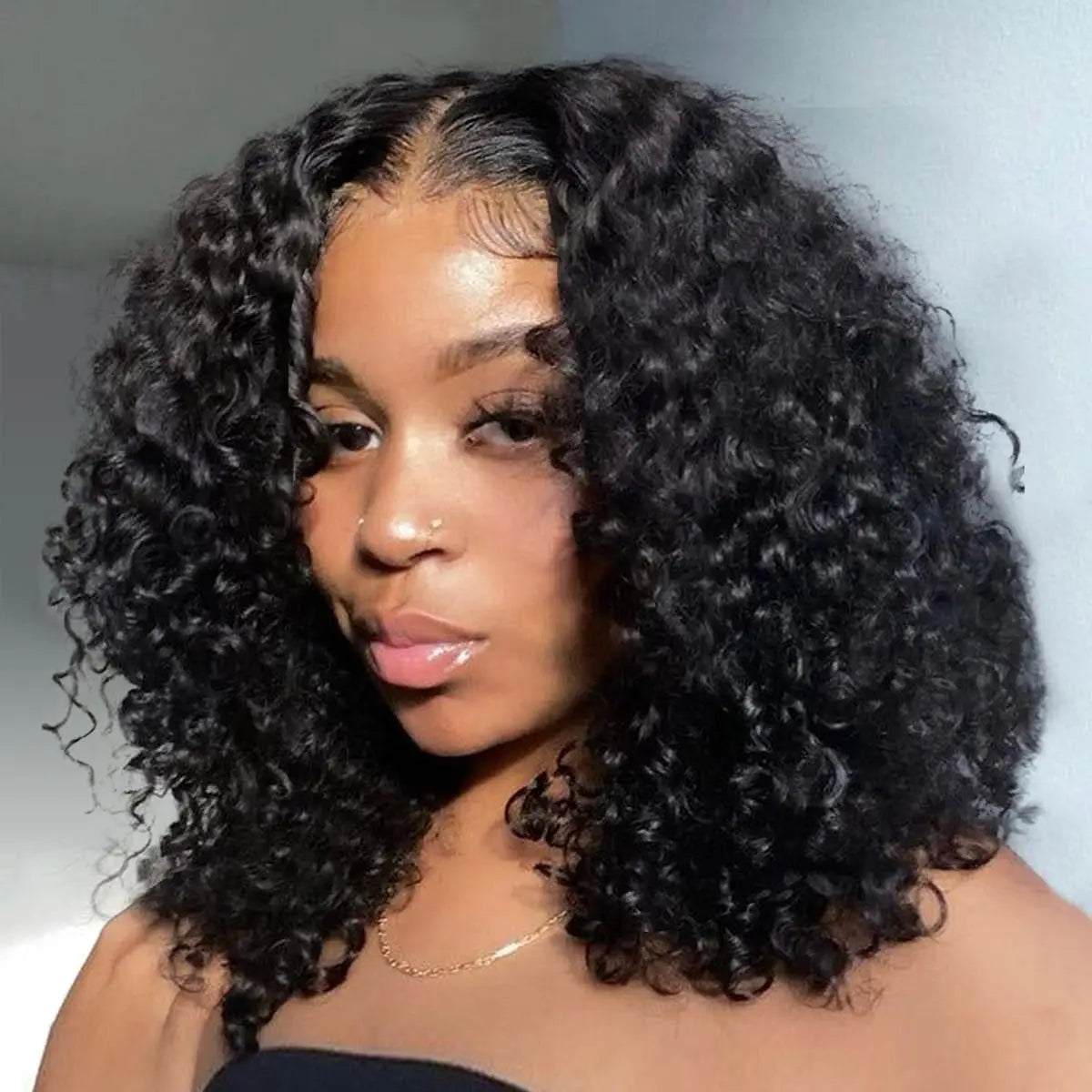 Wholesale Double Drawn Straight Bob Wig with 13x4 HD Full Lace Front Raw Virgin Cuticle Aligned 100% Human Hair for Black Women