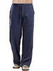 Liu Ming Hot Selling Wholesale 2025 Fashion Men Clothing Cotton Linen Casual Streetwear Pants Loose Trousers