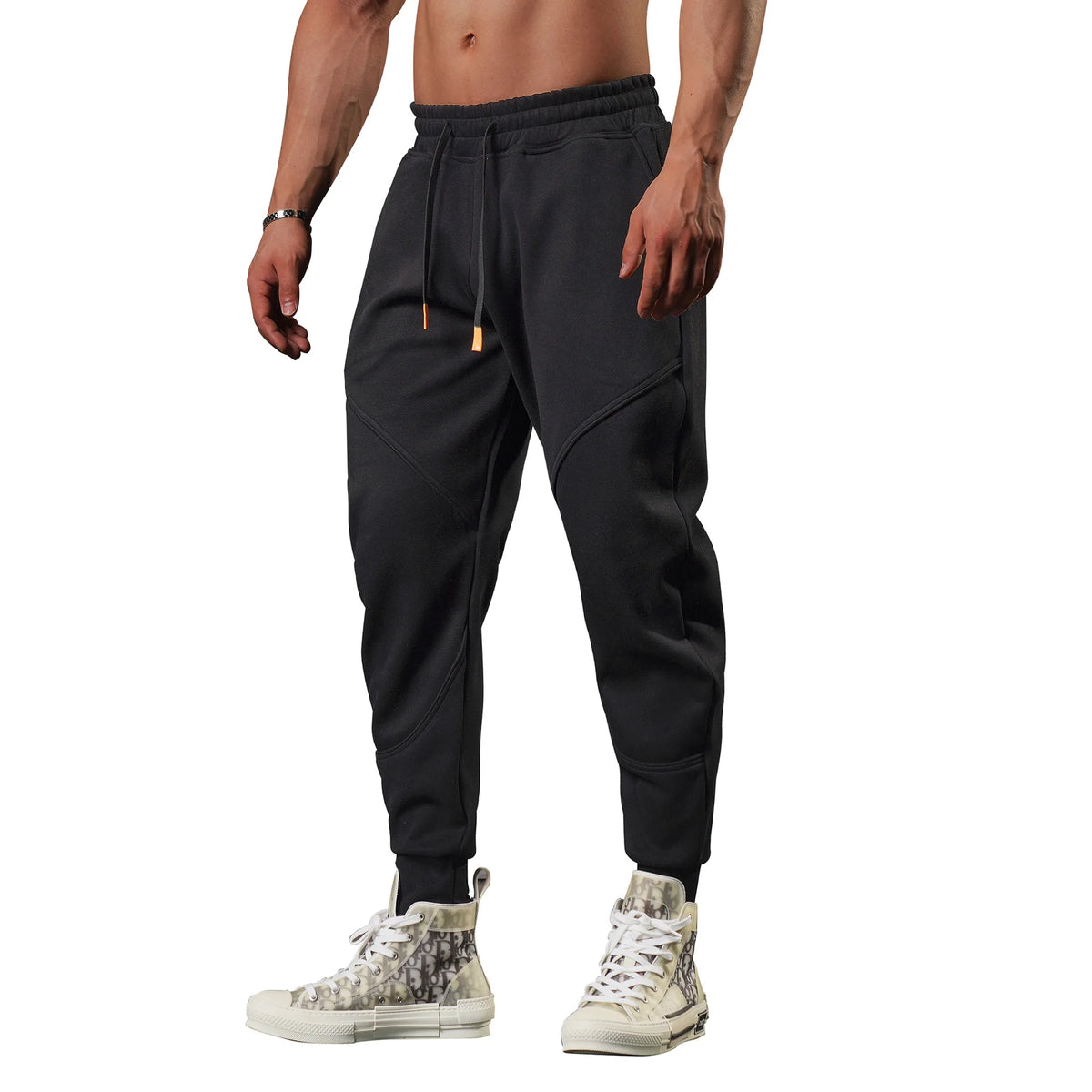 New Arrived Athletic Jogger Men High Quality Slim Fit Cotton Sweatpants Men Workout Custom Logo Track Trousers