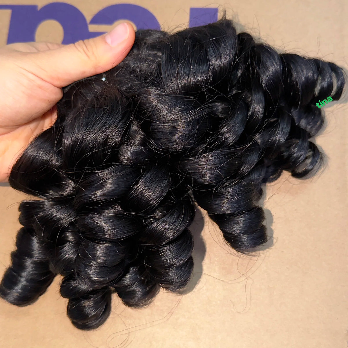 Natural Raw Human Hair 100% Cambodian Wavy Vietnamese Burmese Curly Hair Extensions Burmese Curly Indian Hair Bundle BouncyCurly