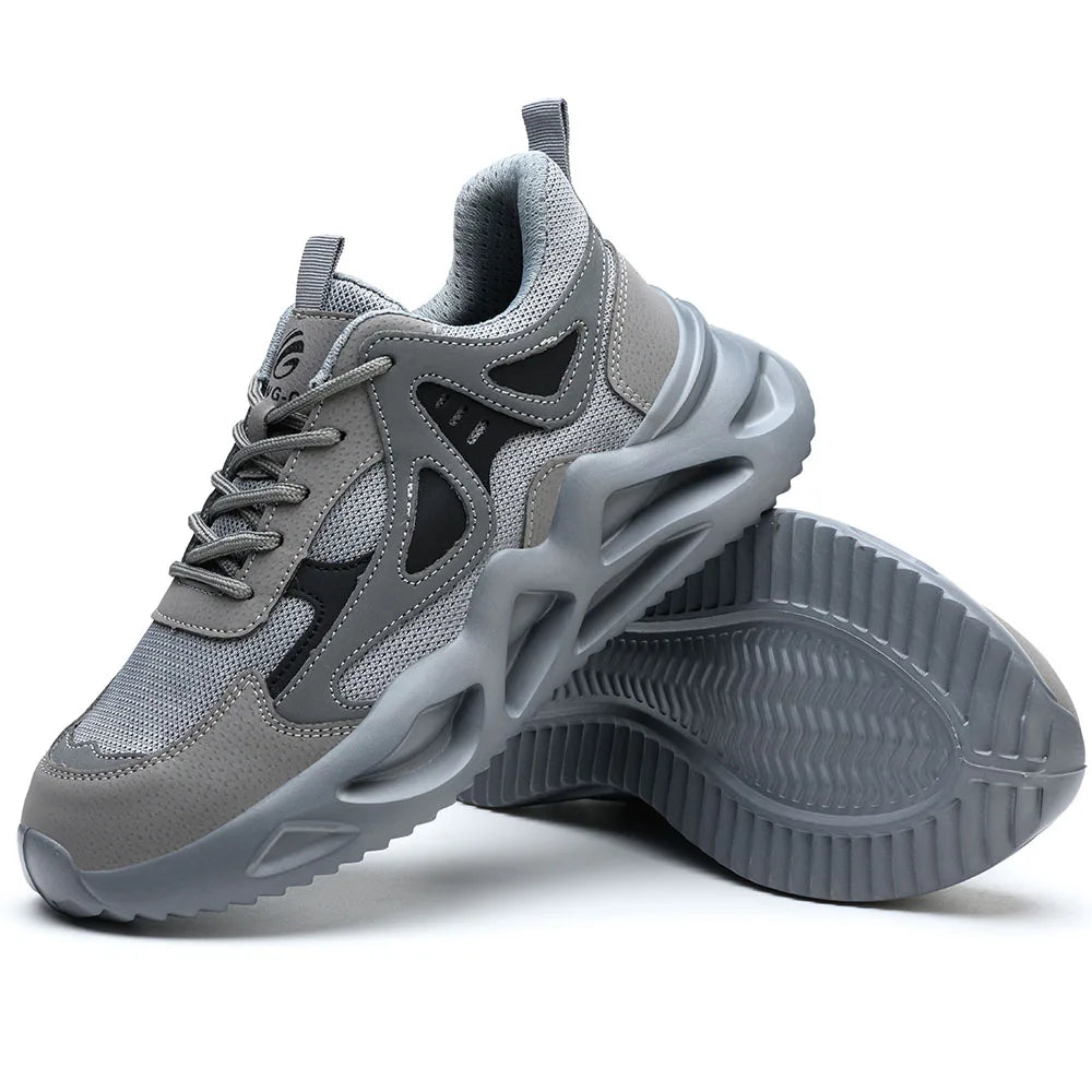 DianSen 2401 Best Selling Sport Quality Work Fashion Lightweight Sneakers Safety Shoes Steel Toe Men Safety Shoes