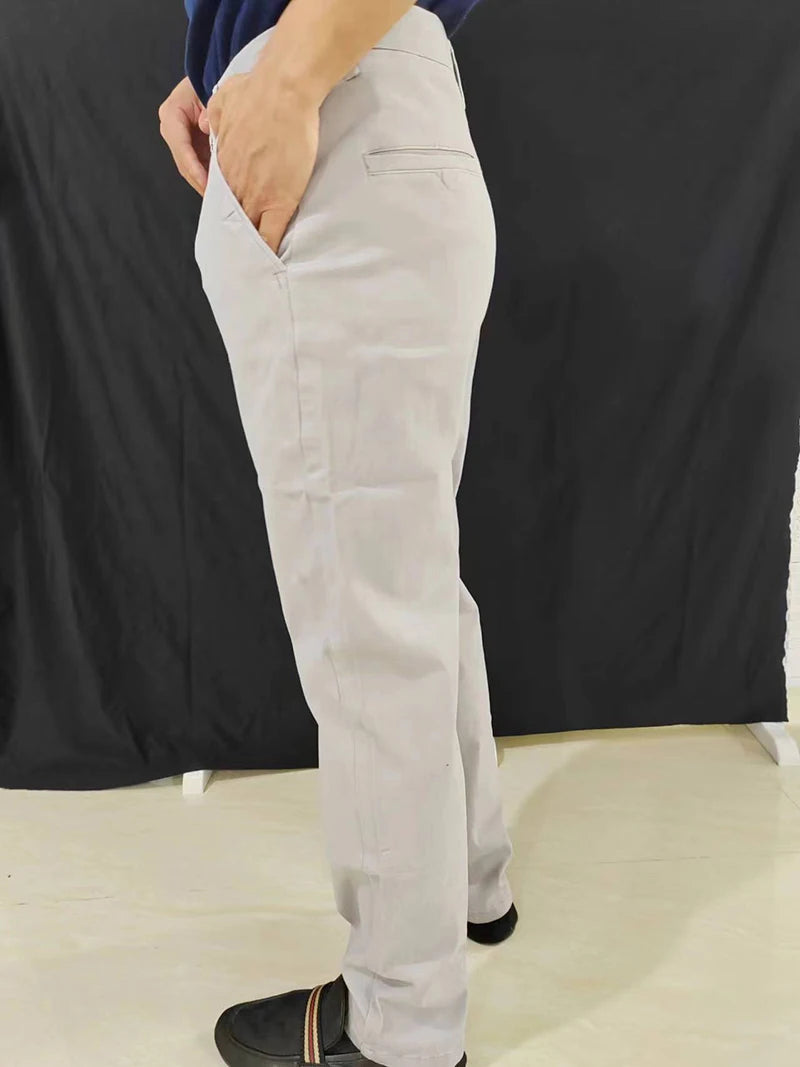 Hot Sale England Style Flight Chino Pants High Quality Slim Fit Chino Trousers Men Casual Stretch Cotton Golf Pants Men