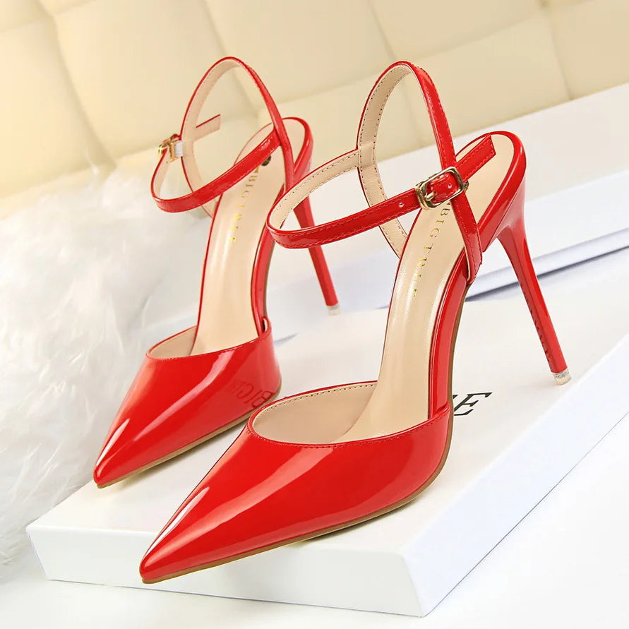 Tacchi a Spillo Sexy High Quality Pointed Toe Pumps Fashion Elegant Ladies High Heels Shoes for Women