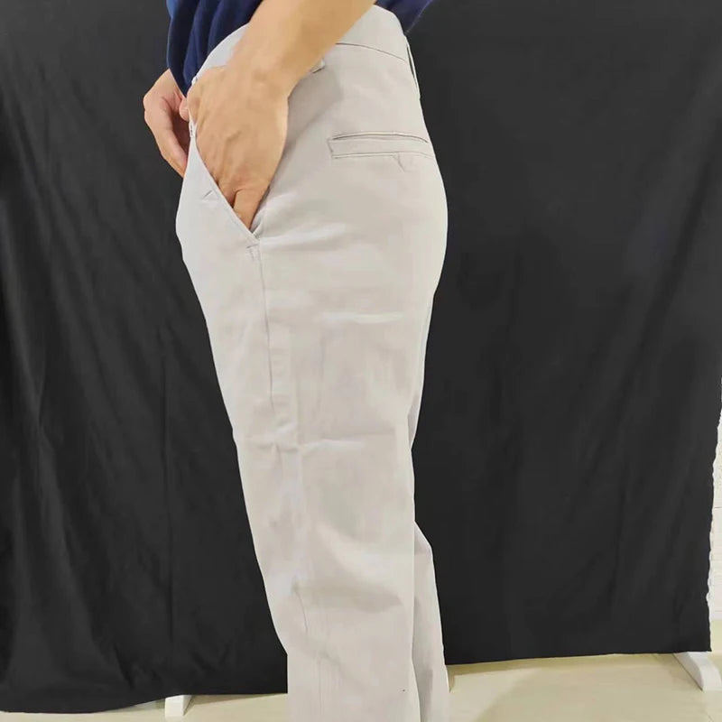 Hot Sale England Style Flight Chino Pants High Quality Slim Fit Chino Trousers Men Casual Stretch Cotton Golf Pants Men