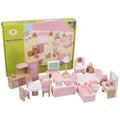 Pink Small Furniture Kitchen Puzzle Toys