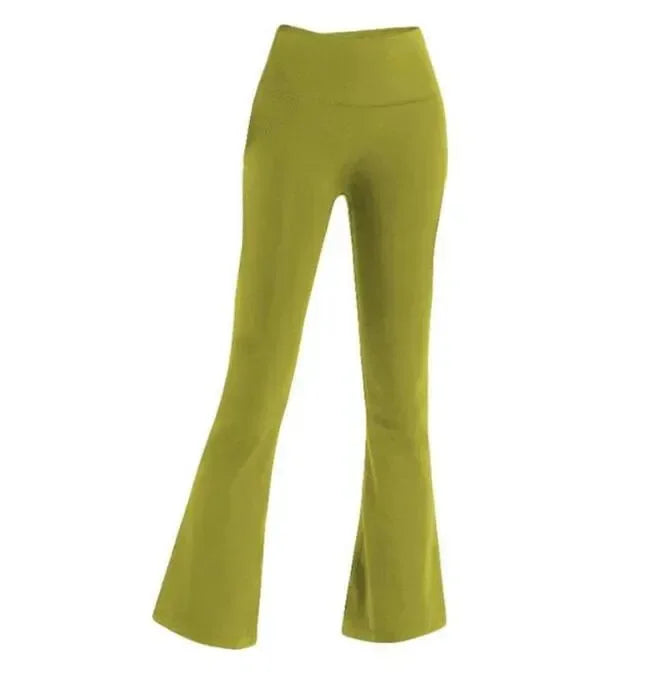 Solid Color Women Yoga Pants High Waist Align Tights Lemonize Sets Alosetly Women Clothes Outdoor Sports Yoga Set