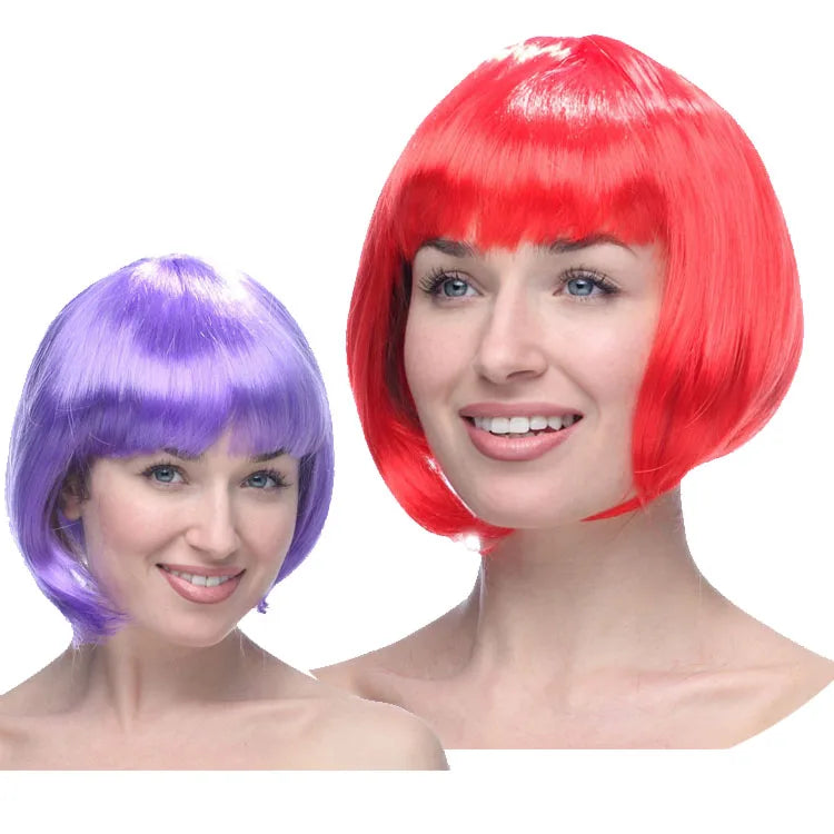 Luxury Design High Temperature Synthetic Wigs Straight Synthetic Hair Wigs for Women