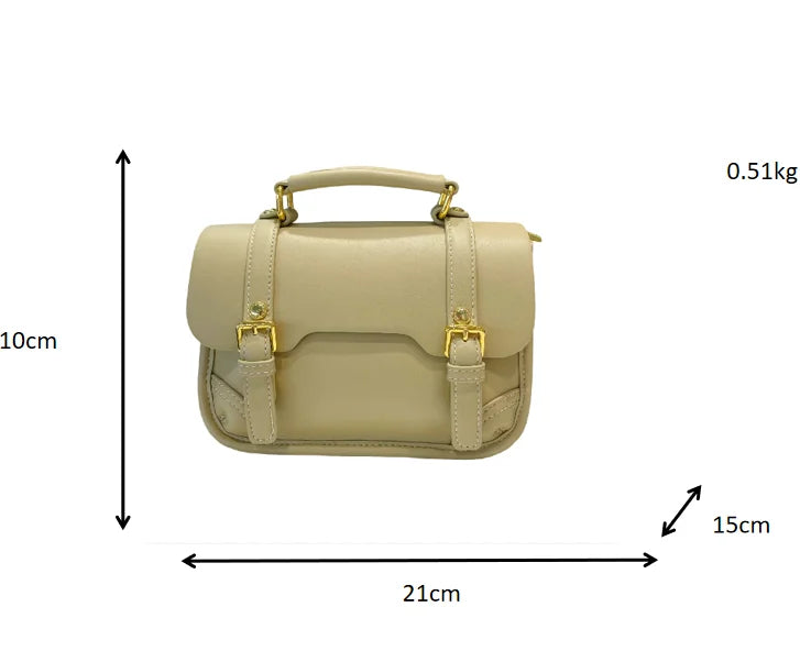 2023 New Niche Lychee Pattern Handbag Summer Simple Small Square Bag High-End and Versatile Crossbody Bag for Women