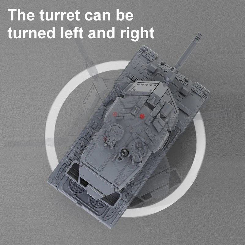 2024 New Arrival 2.4g Mini Military Wireless Remote Control Toy Vehicle Rc Battle Tank for Children & Kids