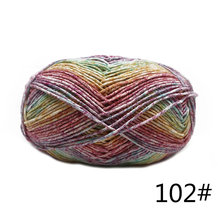 Factory Directly Supply 5ply Crochet Yarn Milk Cotton Acrylic Yarn for Baby Knitting Sweater Yarn