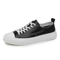 New High Quality Flat Men Sneaker Shoes Leather Casual Genuine Lace-up Italy Design Fashion Sneaker 2025 Low Price Factory OEM