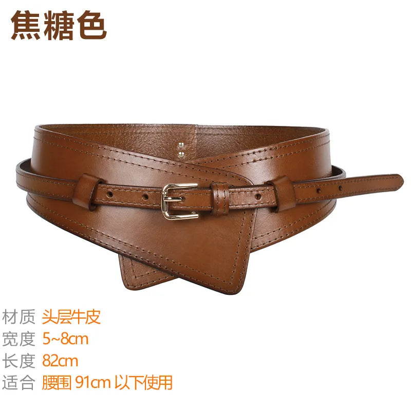 Women's Belt Girdle High-quality Female Decoration All-match Belt Detachable Dual-use Belt Waist Belts for Women Designer Belt