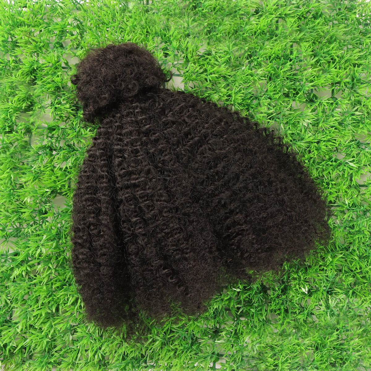 Orient Locs Crochet Braids Bulk 4B 4C Kinky Curly Virgin Afro Hair Extension Indian Afro Braiding Bulk Hair Cabelo Humano