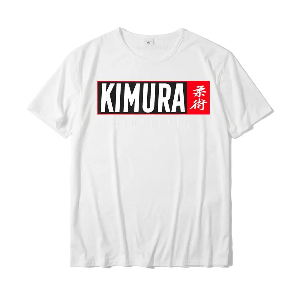 Kimura - Jiu Jitsu Shirt - BJJ - Brazilian Martial Arts Tshirts Graphic Design Cotton Men's Tops Tees Fashionable