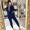 YP Women's Plus Size Casual Style S-334 Winter Thick Two-Piece Sweater and Pant Set 2 Piece Knitted Sweater Set