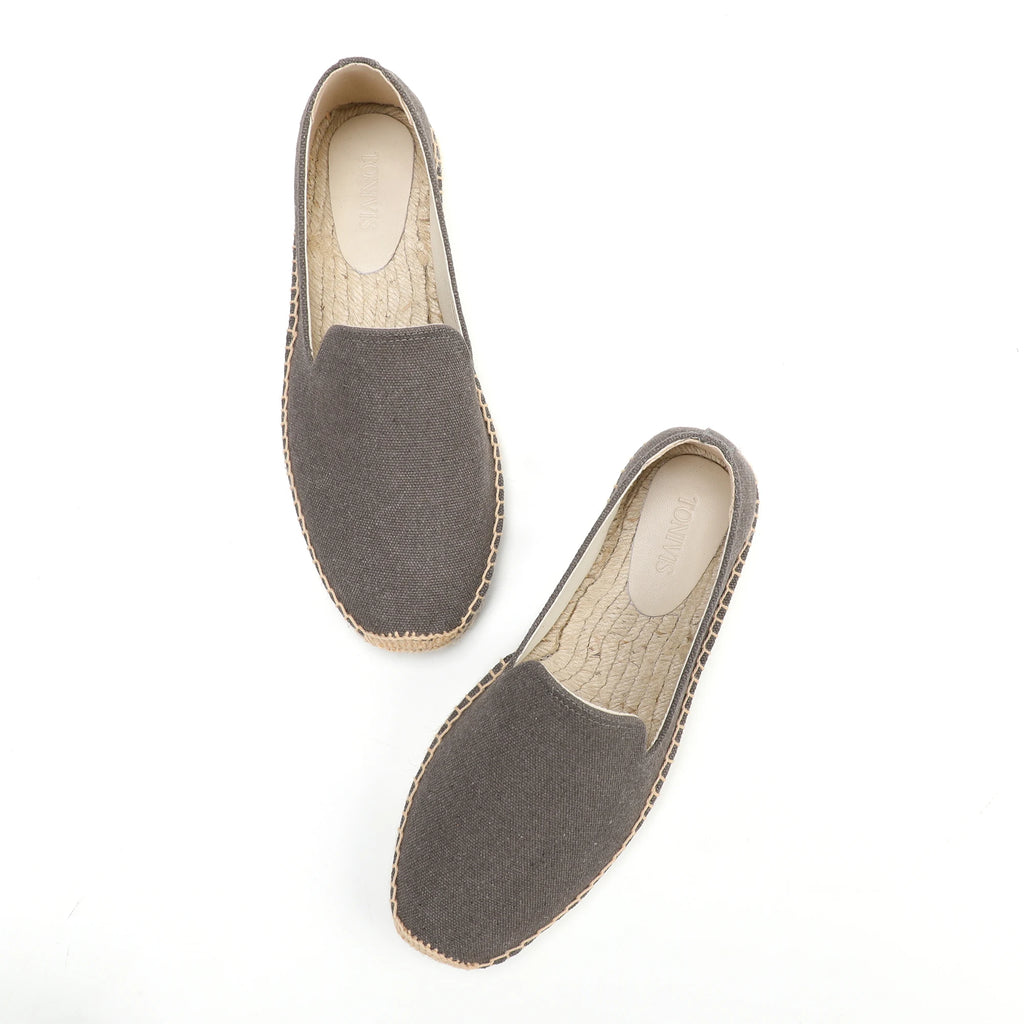 Men's Casual Walking Style Espadrilles OEM Flat Sneakers Canvas Upper Light Summer Flat Shoes Fashion Trend high quality