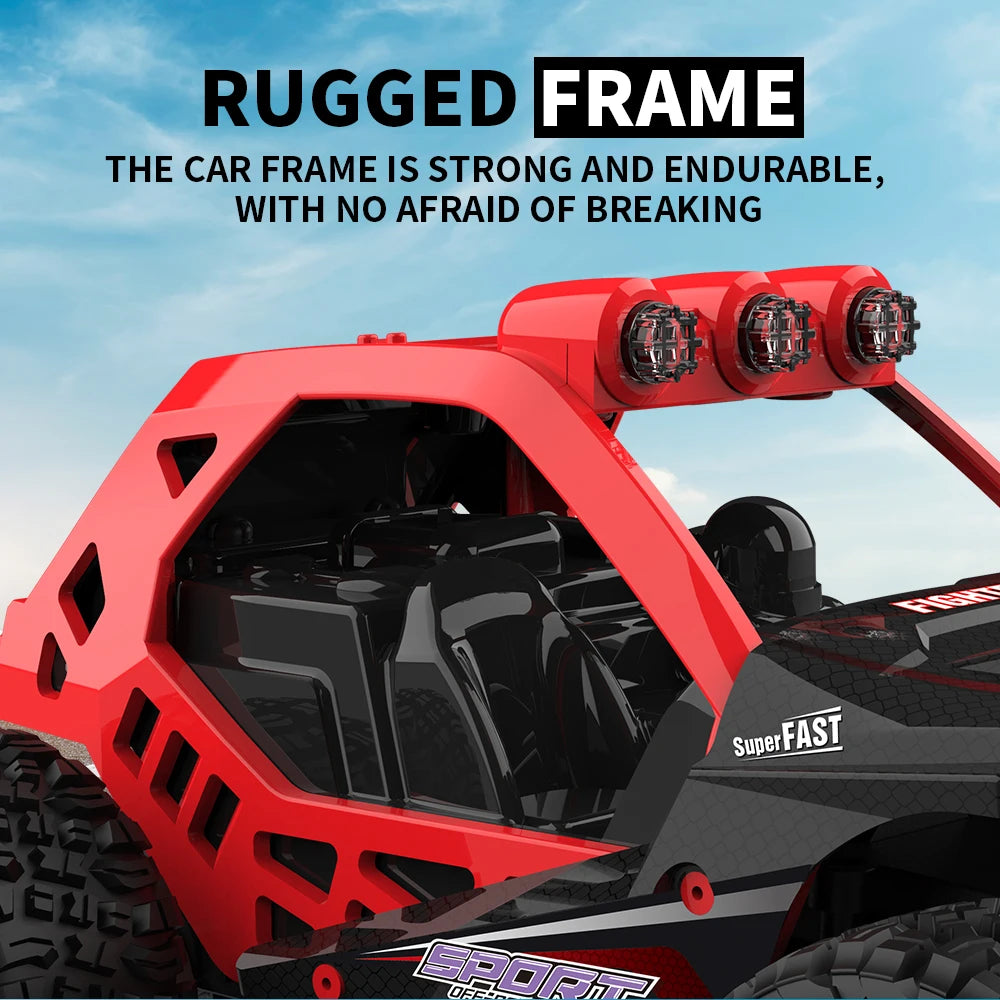1: 24 Remote Control Cars Off-Road Vehicle Toys High Speed RC Toys with Chargeable Battery Fast Racers With Suspension System