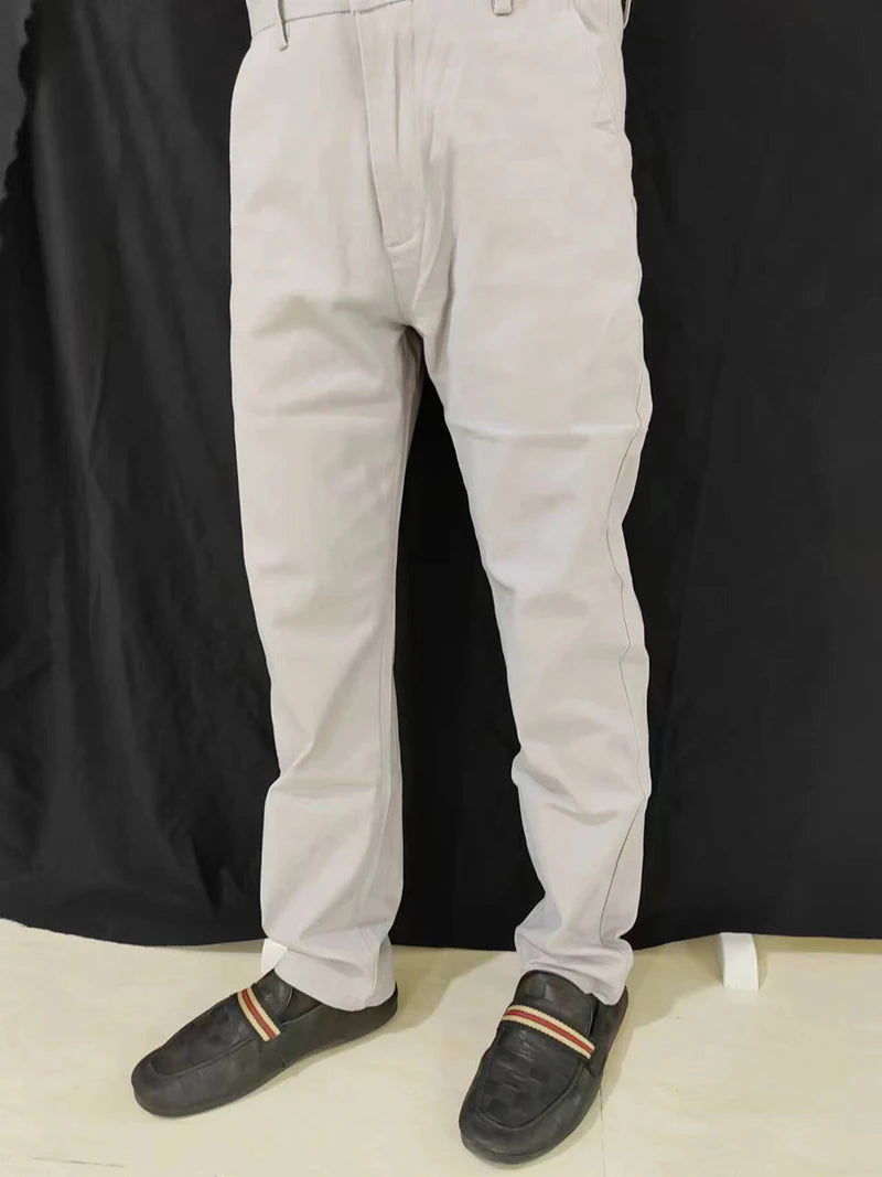 Hot Sale England Style Flight Chino Pants High Quality Slim Fit Chino Trousers Men Casual Stretch Cotton Golf Pants Men