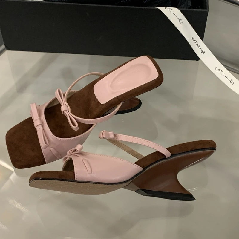 5CM Low Tacones Para Los Zapatos New Trendy Fashion Slipper Elegant High Heels Women's Pumps  Shoes