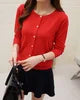 S-XL Short Design Thin Cardigan Women's Cutout Sunscreen air Conditioning Shirt Sweater Knitted Outerwear Small Cape