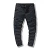 Wholesale Multi Pockets Army Green Cargo Trousers Jogger  Pants for Men