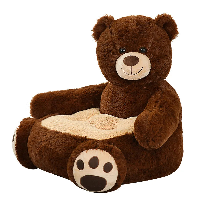 Hot Sale Baby Plush Bear Animal Sofa Bed Toy Skin Plush Unicorn Sofa Cushion