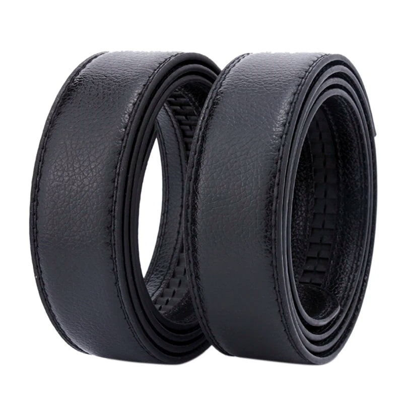 Good Quality Automatic Buckle Belt No Buckle Belt Body Strap Without Buckle Belts For Men Male Belts