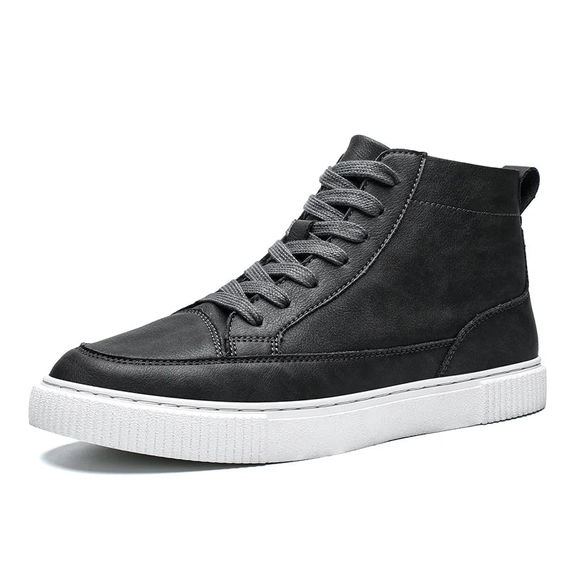 Winter Outdoor Casual Sports Boots High Top Men Sneakers Man Buckled Shoe Custom Sneakers Shoes for Men